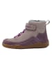 lamino Leren barefootschoenen paars