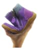 lamino Leren barefootschoenen paars