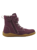 lamino Leder-Barfuß-Boots in Lila