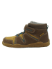 lamino Leren barefootschoenen bruin/geel