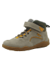 lamino Leder-Barfußschuhe in Hellbraun/ Grau