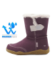 lamino Leren barefootboots paars