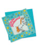 Lutz Mauder Glitter-Grußkarte "Einhorn" in Türkis