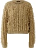 Oui Pullover in Hellbraun