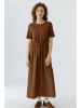 Oui Kleid in Braun