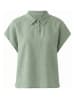 Oui Linnen blouse groen