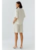 Oui Leinenbluse in Creme