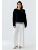 Oui Pullover in Dunkelblau