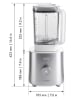 Zwilling Blender stojący "Pro" w kolorze srebrnym - 1,8 l