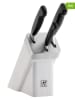 Zwilling 4tlg. Messerblock-Set in Weiß/ Schwarz