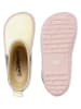 Bundgaard Rubberlaarzen "Charly High" crème/lichtroze