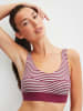 Calida Bustier in Pink/ Weiß