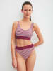 Calida Bustier in Pink/ Weiß