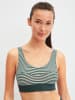 Calida Bustier in Weiß/ Grün