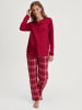 Calida Pyjama-Oberteil in Rot