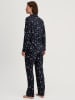 Calida Pyjama in Dunkelblau