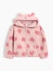 Fleecejacke in Rosa