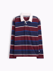 GAP Poloshirt in Dunkelblau/ Bordeaux