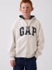 GAP Sweatjacke in Beige