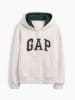 GAP Sweatjacke in Beige