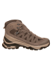 SALOMON Leder-Trekkingschuhe "Quest Echo Gore-Tex" in Hellbraun