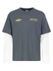 Sublevel Longsleeve antraciet/wit