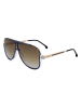 Carrera Herren-Sonnenbrille in Blau/ Hellbraun