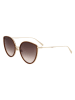 Levi's Damen-Sonnenbrille in Gold/ Braun
