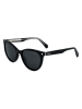 Polaroid Damen-Sonnenbrille in Schwarz/ Dunkelblau