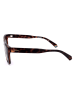 Polaroid Unisex-Sonnenbrille in Braun/ Schwarz