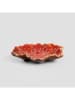 Homla Dekotablett "Edme" in Rot - (L)13 x (B)11,5 cm