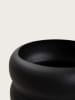 Homla Blumentopf "Buuble" in Schwarz - (B)36 x (H)60 cm