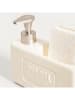 Homla Spülmittelspender "Sylan" in Creme - (B)18 x (H)16 cm