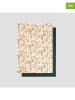Homla 2er-Set: Geschirrtücher ''Farin'' in Creme/ Grün - (L)65 x (B)45 cm