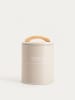 Homla Kaffeebehälter "Flora" in Beige - (H)15 x Ø 11 cm 