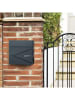 Songmics Brievenbus antraciet - (B)37 x (H)37 x (D)10,5 cm