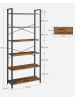 VASAGLE Standregal in Braun - (B)75 x (H)185,8 x (T)30 cm
