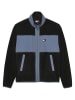 TOMMY JEANS Sweatjacke in Schwarz/ Hellblau