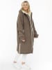Zwillingsherz Parka in Hellbraun