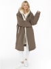 Zwillingsherz Parka in Hellbraun
