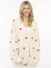 Zwillingsherz Cardigan in Beige