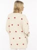 Zwillingsherz Cardigan in Beige
