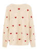 Zwillingsherz Cardigan in Beige