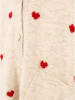 Zwillingsherz Cardigan in Beige