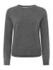 Zwillingsherz Pullover "Blogger" in Anthrazit