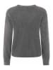 Zwillingsherz Pullover "Blogger" in Anthrazit