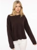 Zwillingsherz Pullover "Kastiger" in Braun