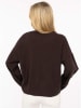Zwillingsherz Pullover "Kastiger" in Braun