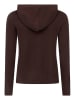 Zwillingsherz Cardigan in Braun