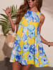 Milan Kiss Kleid in Gelb